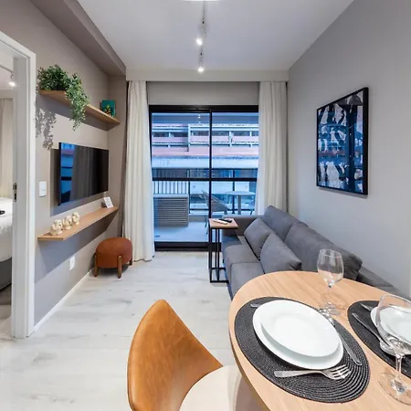Apartamento Charlie Contemporaneo Jardins São Paulo Exterior foto
