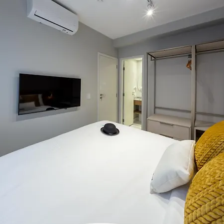 Apartamento Charlie Contemporaneo Jardins São Paulo Exterior foto